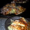 Letztes Abendessen Okonomiyaki