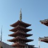 Turm auf dem Tempelgelände