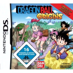 Deutsches Cover von Dragon Ball Origins mit riesiger USK-Markierung