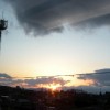 Die Sonne und Kyoto verabschieden sich